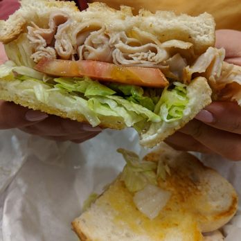 JCW's - The turkey sandwich inside - Burgers Near Me - South Jordan, Utah