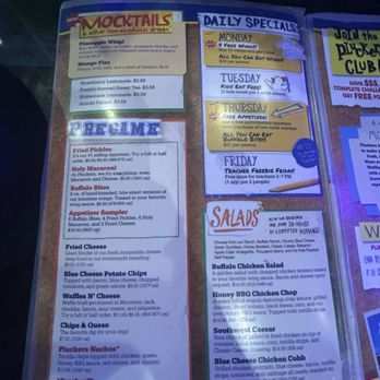 Pluckers Wing Bar - Menu - Chicken Wings Near Me - San Antonio, Texas