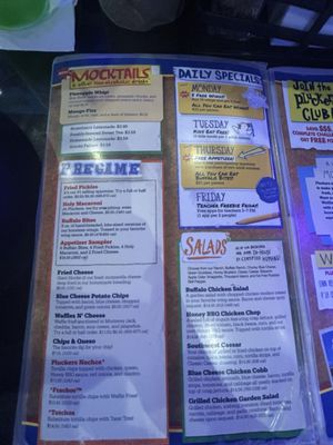 Menu photo 3 Pluckers Wing Bar San Antonio, TX