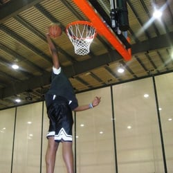 Back Court Hoops - Me dunking @ Back Court Hoops .