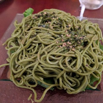Vegan Ginger Root - Cold green tea noodles - Vegan Near Me - New York, New York Vegan Ginger Root - Cold green tea noodles - Vegan Near Me - New York, New York