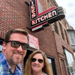 Exterior outside entrance of Nick's Kitchen - Our anniversary stop! - Huntington, Indiana Exterior outside entrance of Nick's Kitchen - Our anniversary stop! - Huntington, Indiana