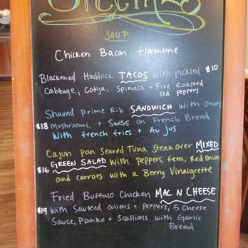 Elm City Brewing Company - Specials of the day listed at the entry. No list available at table so be sure to check them out. - American Near Me - Keene, New Hampshire Elm City Brewing Company - Specials of the day listed at the entry. No list available at table so be sure to check them out. - American Near Me - Keene, New Hampshire