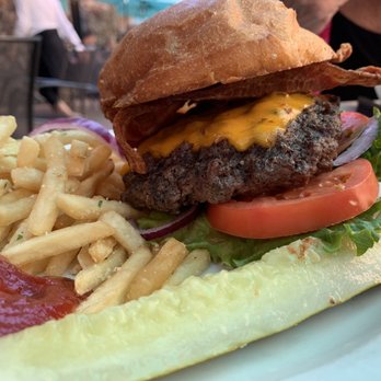 The Golden Eagle Inn Restaurant - Burger with cheese & bacon - New American Near Me - Beaver Creek, Colorado The Golden Eagle Inn Restaurant - Burger with cheese & bacon - New American Near Me - Beaver Creek, Colorado