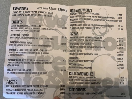 Menu photo 4 New Buenos Aires Burbank, CA Menu photo 4 New Buenos Aires Burbank, CA