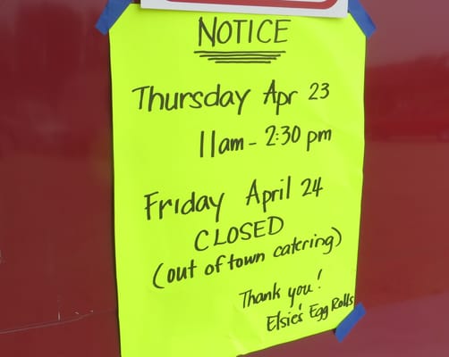 Elsie's Egg Rolls by null