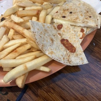 El Rey Taco Grill - Wildomar - CHEESE QUESADILLA and French Fries for our kid - Mexican Near Me - Wildomar, California