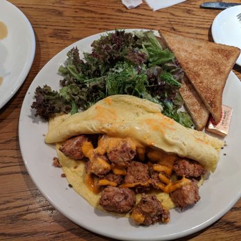 Koko Head Cafe - Poke omelette - Breakfast & Brunch Near Me - Honolulu, Hawaii