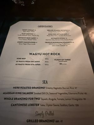 Menu photo 5 Catch Las Vegas, NV
