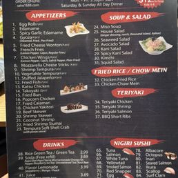 Menu as of 7/3/26 Menu as of 7/3/26