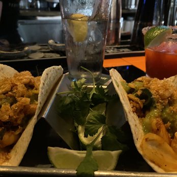 MESU - Fried chicken and shrimp tacos - Mexican Near Me - Charleston, South Carolina
