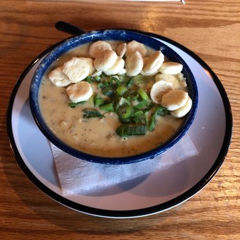 Dinosaur Bar-B-Que - New England Clam Chowder - Barbeque Near Me - Rochester, New York Dinosaur Bar-B-Que - New England Clam Chowder - Barbeque Near Me - Rochester, New York