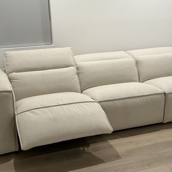 Arhaus - Sectional in loft. It was supposed to be dark gray. It literally looks light, gray or off white almost. It is clunky and ugly. - Furniture Stores Near Me - Canoga Park, California Arhaus - Sectional in loft. It was supposed to be dark gray. It literally looks light, gray or off white almost. It is clunky and ugly. - Furniture Stores Near Me - Canoga Park, California