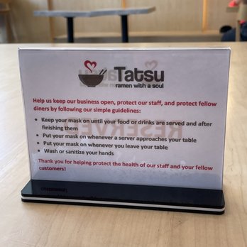Tatsu Ramen - Seriously... why did any of us bother to get vaccinated? - Ramen Near Me - Pasadena, California Tatsu Ramen - Seriously... why did any of us bother to get vaccinated? - Ramen Near Me - Pasadena, California