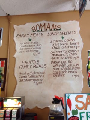Menu photo 8 Romans Mexican Restaurant Costa Mesa, CA Menu photo 8 Romans Mexican Restaurant Costa Mesa, CA
