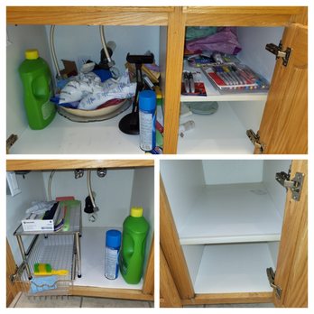 Finely Organized - Before (top pic) & After (bottom pic) - Home Organization Near Me Finely Organized - Before (top pic) & After (bottom pic) - Home Organization Near Me