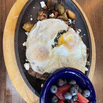 Shack Breakfast & Lunch - a pan of eggs and berries - Breakfast & Brunch Near Me - Lee's Summit, Missouri Shack Breakfast & Lunch - a pan of eggs and berries - Breakfast & Brunch Near Me - Lee's Summit, Missouri