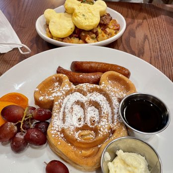 Carnation Cafe - Mickey Waffle and Breakfast Skillet - American Near Me - Anaheim, California Carnation Cafe - Mickey Waffle and Breakfast Skillet - American Near Me - Anaheim, California