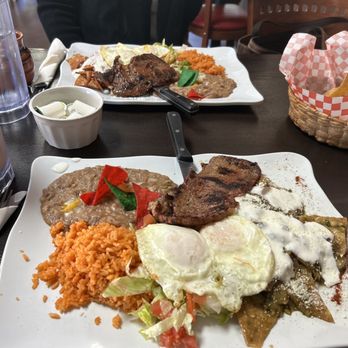 Las Palmas - Chilaquiles with carne asada! - Mexican Near Me - San Dimas, California Las Palmas - Chilaquiles with carne asada! - Mexican Near Me - San Dimas, California