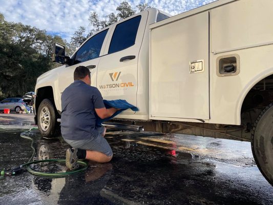 Large Vehicle Detailing - Most Excellent Auto Detail is a professional mobile detailing service proudly serving the Tampa Bay and Orlando areas since 2017. We come to you — home, office, marina, or job site — specializing in automobiles, boats, and yachts. Our services include ceramic coatings, paint correction, clay bar treatments, and full interior & exterior details. We’re committed to excellence, convenience, and long-lasting shine. Let us bring showroom quality to you, wherever you are.