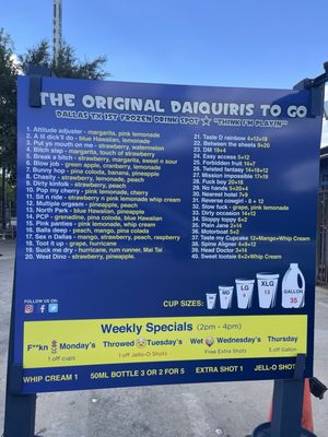 Daquiri To Go by null