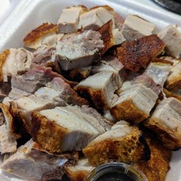 Crispy pork belly