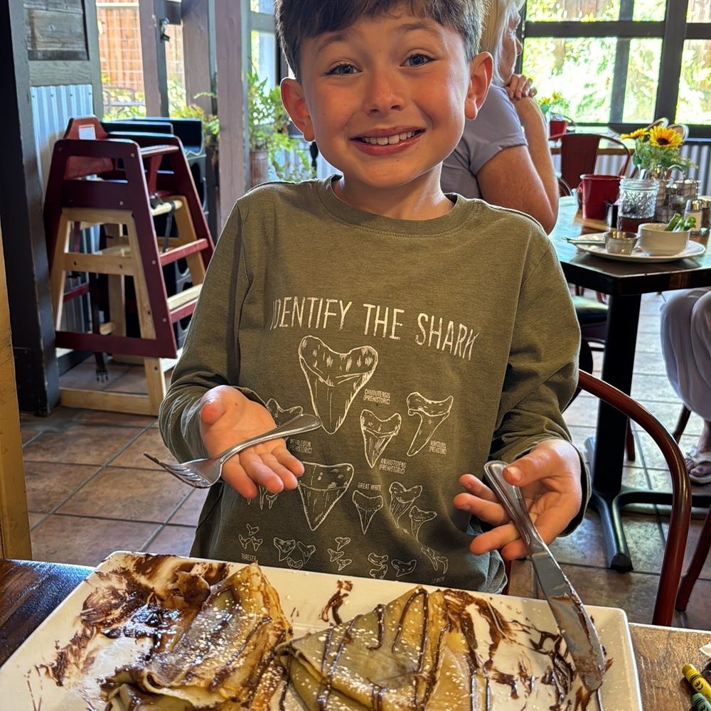 Country Touch Cafe - Kid's banana Nutella crepe - Breakfast & Brunch Near Me - Atascadero, California Country Touch Cafe - Kid's banana Nutella crepe - Breakfast & Brunch Near Me - Atascadero, California