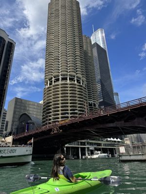 Urban Kayaks on the Chicago River by null