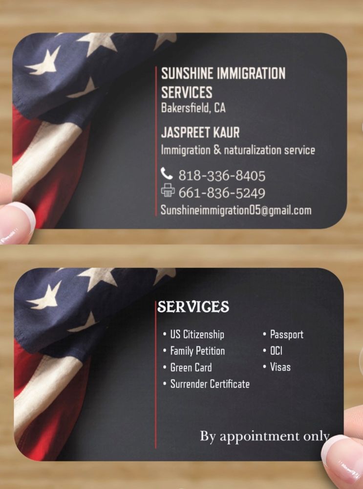 Sunshine Immigration Services - immigration attorney in Bakersfield, CA