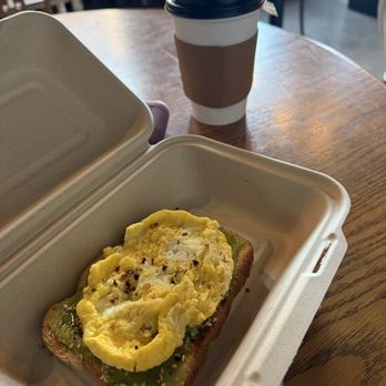 First Bloom Coffee and Bakery - Avocado toast with egg - Coffee & Tea Near Me - Cleveland, Tennessee First Bloom Coffee and Bakery - Avocado toast with egg - Coffee & Tea Near Me - Cleveland, Tennessee