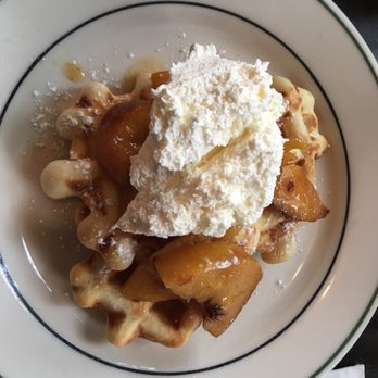 sam a.m - Waffles with peaches - Cafes Near Me - Jersey City, New Jersey sam a.m - Waffles with peaches - Cafes Near Me - Jersey City, New Jersey