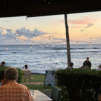 The Beach House - View from our table - Asian Fusion Near Me - Koloa, Hawaii The Beach House - View from our table - Asian Fusion Near Me - Koloa, Hawaii