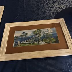 Art Corner Frames - The bridge to downtown Saint Augustine in Florida oldest city in the US which they just framed for me