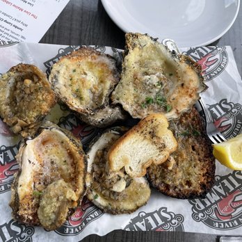 Jourdan River Steamer - Charbroiled oysters. Amazing flavor! - Seafood Near Me - Kiln, Mississippi