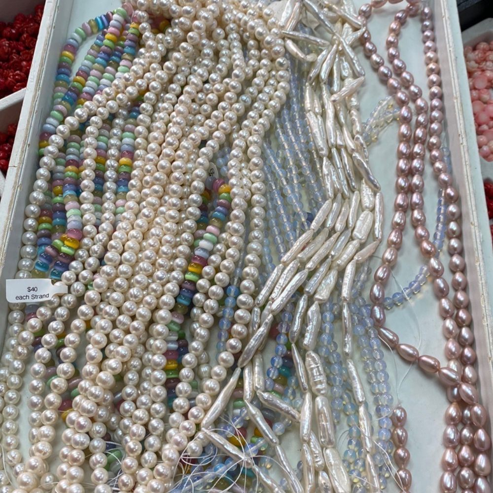 Beads at Beads - Beautiful selection of beads!!! Cats Eye, Opalite and pearls. - Jewelry Near Me - Fremont, California