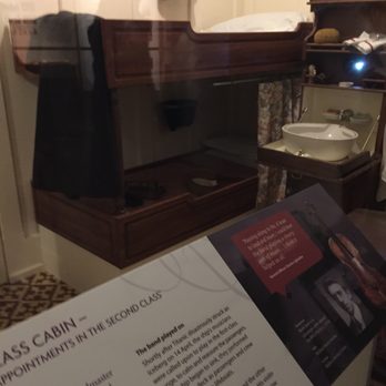 Titanic Belfast - 2nd Class Cabin - Museums Near Me - Belfast, LSB