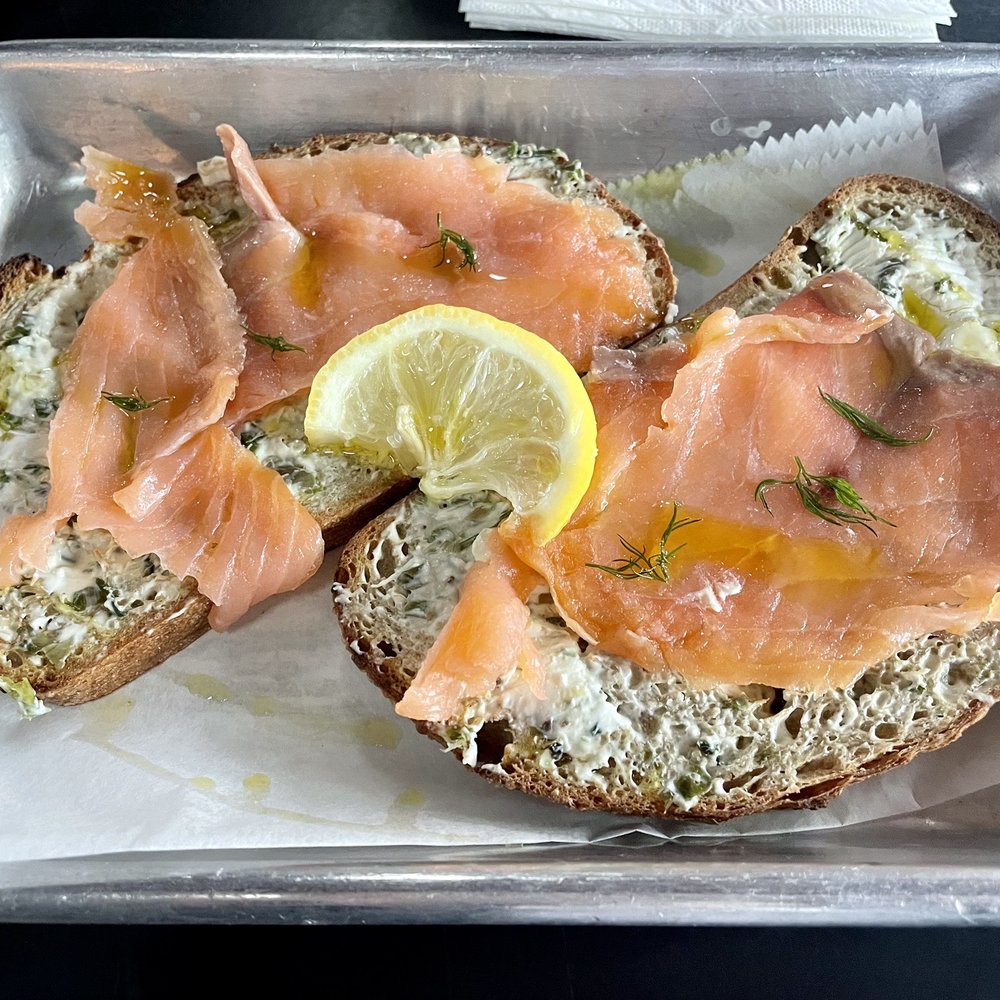Not Just Coffee - Jay Street - Lox toast - Coffee & Tea Near Me - Charlotte, North Carolina Not Just Coffee - Jay Street - Lox toast - Coffee & Tea Near Me - Charlotte, North Carolina
