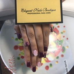 Dip manicure from Kim. Dip manicure from Kim.