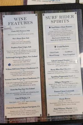 Menu photo 4 Surf Rider Bluewater Hampton, VA