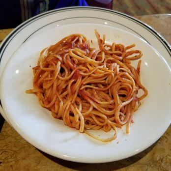 Mimi's Cafe - Kids spaghetti she didn't like it - Breakfast & Brunch Near Me - Knoxville, Tennessee
