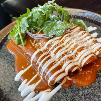 dLeña - Corn & Shrimp Enchilada - Mexican Near Me - Washington, DC, District of Columbia dLeña - Corn & Shrimp Enchilada - Mexican Near Me - Washington, DC, District of Columbia