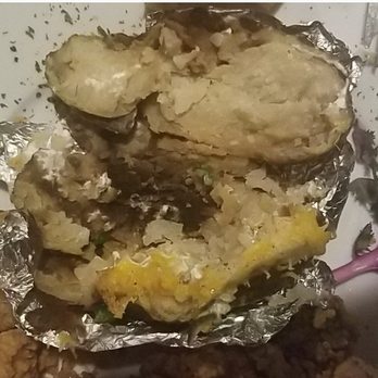 Spondivits - Burnt Loaded $8Baked Potato! Disgusting - Seafood Near Me - East Point, Georgia Spondivits - Burnt Loaded $8Baked Potato! Disgusting - Seafood Near Me - East Point, Georgia