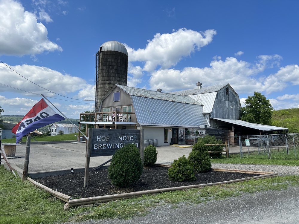 HOP NOTCH BREWING 2471 Hayes Rd, Montour Falls, New York Breweries
