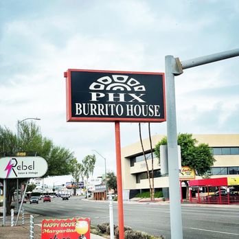 PHX Burrito House - Outside sign - Mexican Near Me - Phoenix, Arizona PHX Burrito House - Outside sign - Mexican Near Me - Phoenix, Arizona