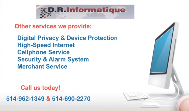 D.R.INFORMATIQUE - Updated June 2026 - Beaconsfield, Quebec - IT ...