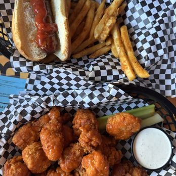 The Milltop Tavern & Listening Room - Boneless Buffalo and kid's hot dog - American Near Me - St. Augustine, Florida The Milltop Tavern & Listening Room - Boneless Buffalo and kid's hot dog - American Near Me - St. Augustine, Florida