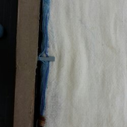 Heart's Desire - Glazier point through stitch