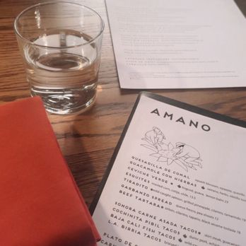 Amano - Menu - Cocktail Bars Near Me - Caldwell, Idaho