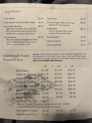 Menu photo 4 Lalli's Pizza Milwaukee, WI