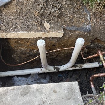 Augerpros Plumbing and Drain - New drains and valves in and ready for inspection - Plumbing Near Me - Allen, Texas